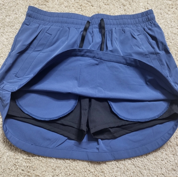 💚HP💚NWT HALARA HW Drawstring Side Pocket 2-in-1 Curved Hem Mini Golf Skirt - Picture 8 of 13